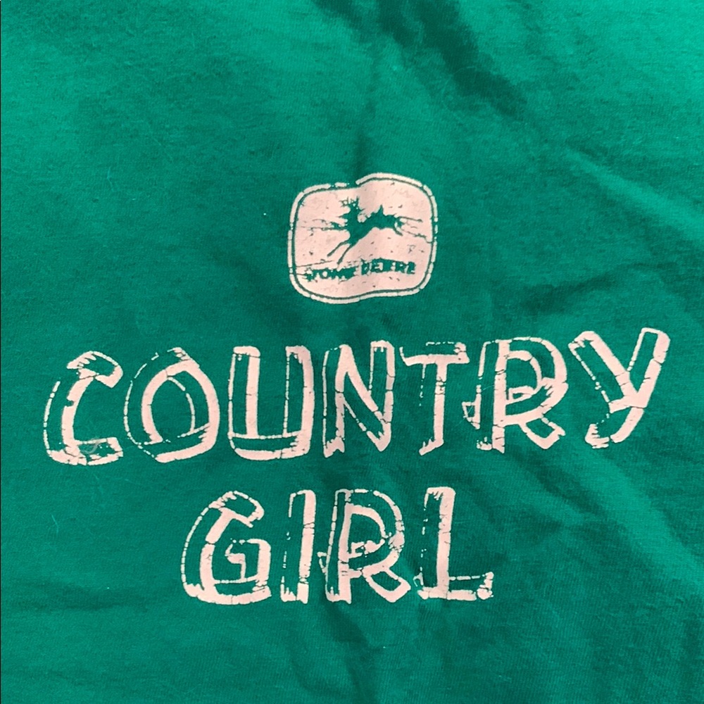 Country Girl Petite Green T-Shirt